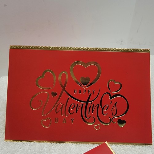 Valentine's Day Heart Greeting Cards 24 W/ ENVELOPES - Blank Inside - 6"x4" Love - Picture 7 of 24