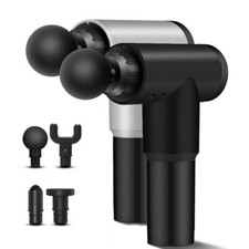 Massage Gun Deep Tissue Percussion Muscle Relax Massager  4 Heads US Fast Ship