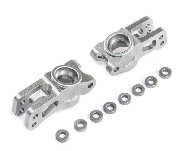 New  Losi Racing Tenacity Aluminum Rear Hubs (2) LOS334011
