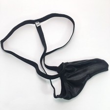 K140 K Micro Contoured Pouch Enhancement Boost Black Oily Wetlook Jersey