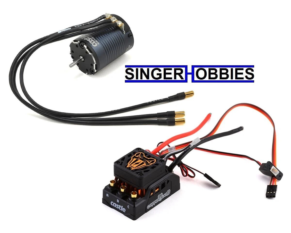 Castle Creations 10016605 Copperhead 10 ESC & 1406-1900KV 1