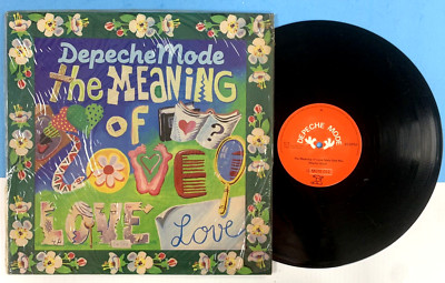 DEPECHE MODE The Meaning Of Love (1982) UK 12'' Single in Shrink MINT Vinyl a8376