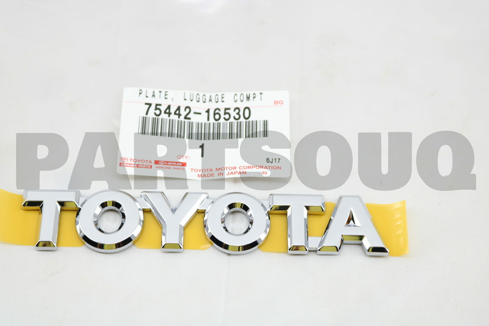 1998-2007 Toyota Nameplate 75442-35080 | American Toyota - View #11