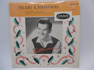 Pat Boone, Merry Christmas, German London RE-D 1128 EP 7'' 1958