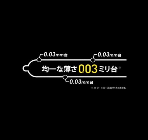Okamoto 003 Extra Thin 0.03mm Condoms 12 pcs, Natural Latex, US Seller - Picture 24 of 43