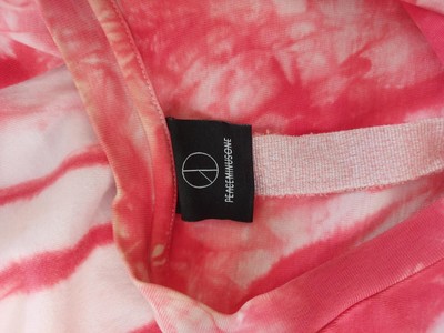 Peaceminusone designer Miami exclusive men's red tie-dye t