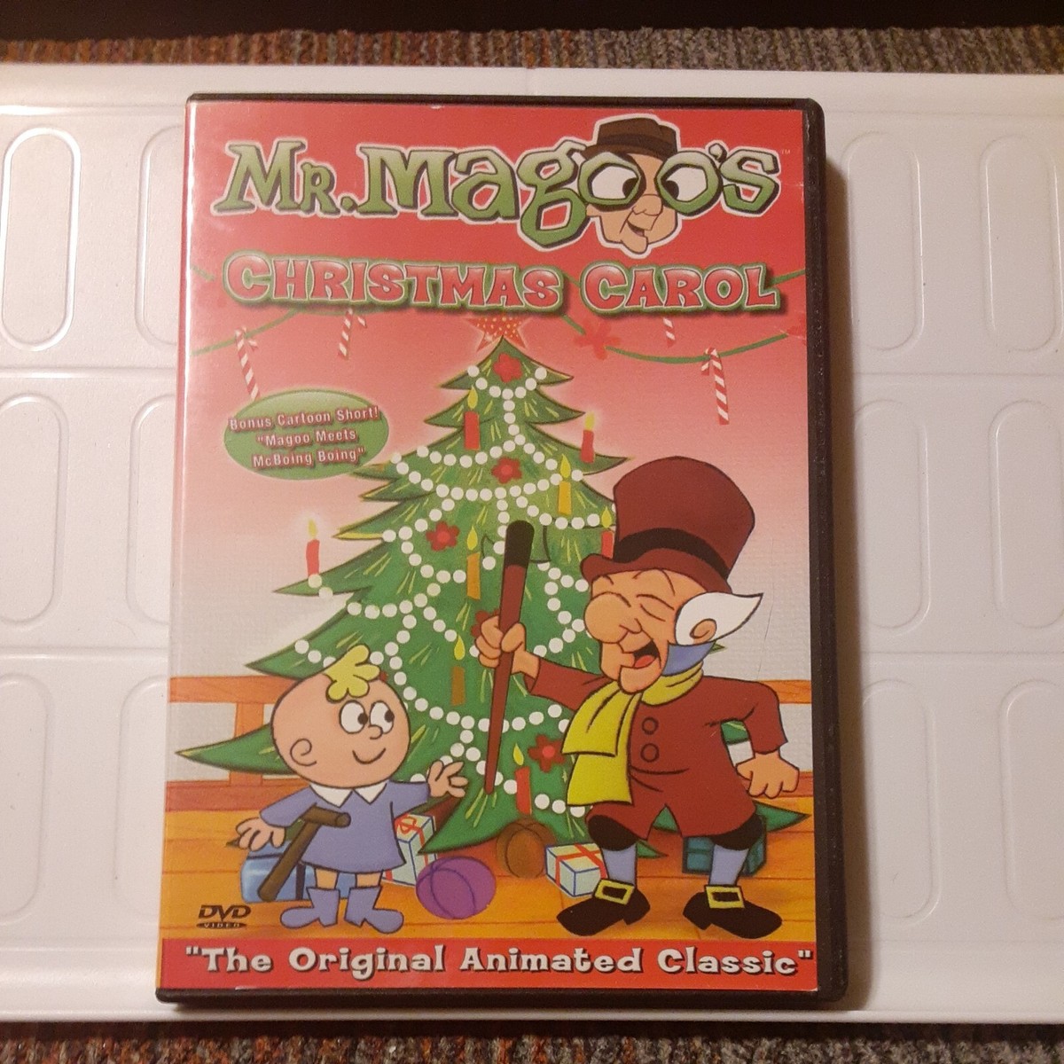 DVD　MR. MAGOO’S CHRISTMAS CAROL　輸入版 Amazon.com: Mr. Magoo's Christmas Carol [DVD] : Jim Backus