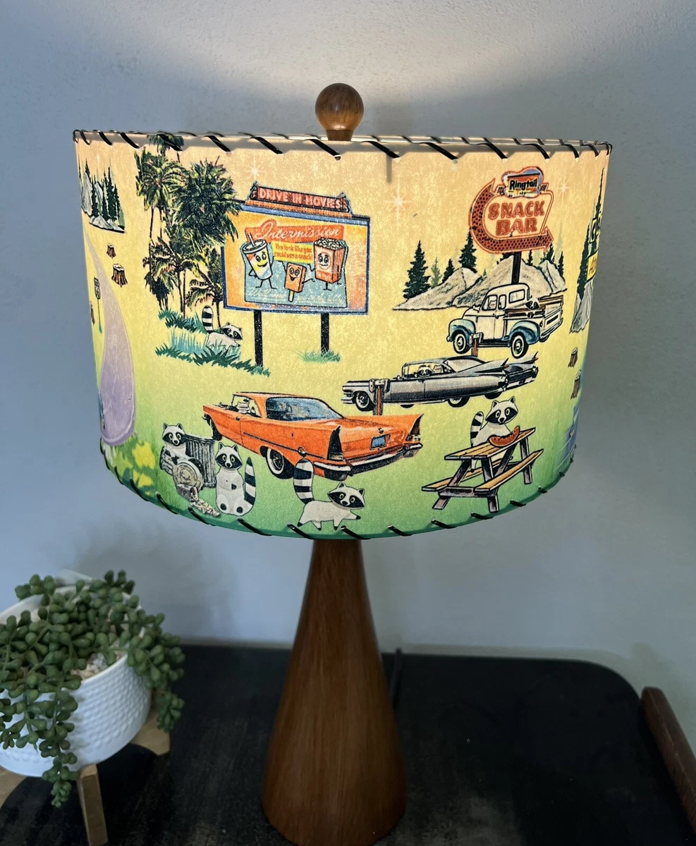 Raccoon table lamp deals