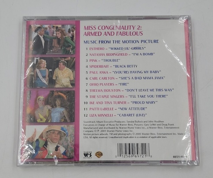 Miss Congeniality 2 Armed and Fabulous Original Soundtrack (CD 2005