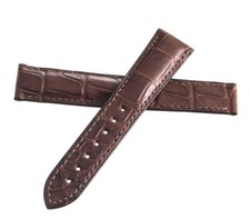 Genuine Omega Brown Alligator Strap Band 19mm x 16mm 98000241 IAC
