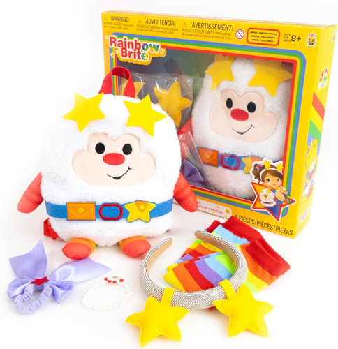 Rainbow Brite 6-Pieces Twink Themed Dress Up Set Backpack Headband Bracelet Gift - Bild 4 von 6