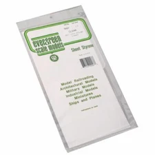 Evergreen 9007 Clear Sheet .015 x 6 x 12 (2)