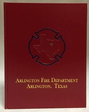 2002 Commemorative Book Scarce Arlington Fire Department Yearbook Texas