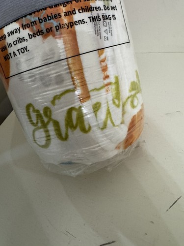 Calabazas Kringle Express de gran tamaño estampadas nostálgicas agradecidas - Imagen 3 de 4