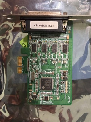 Original MOXA CP-104EL-A V1.6.1 Multi-Port Serial Card