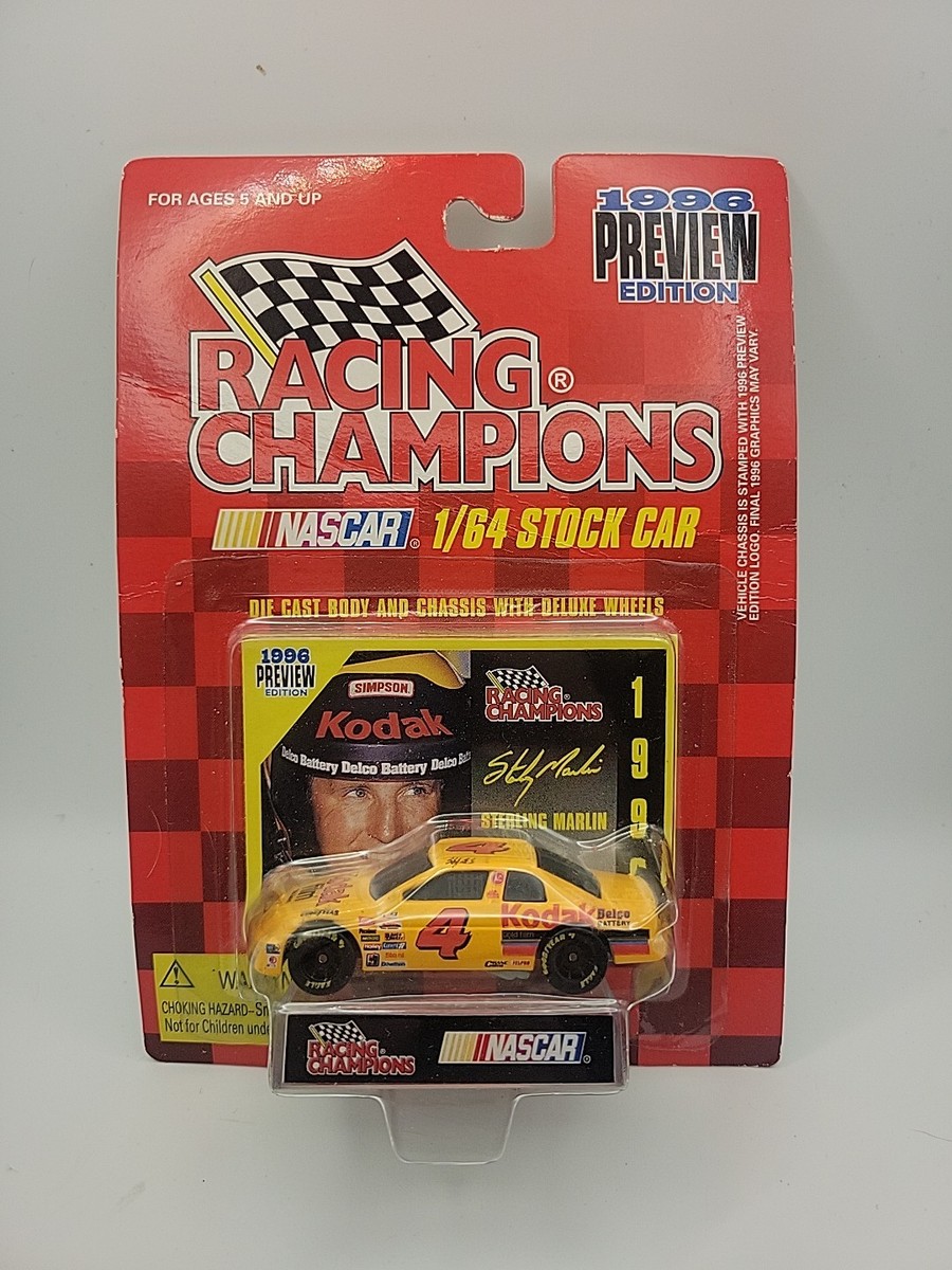 1996 Racing Champions Nascar #4 Sterling Marlin Kodak 1/64 Diecast
