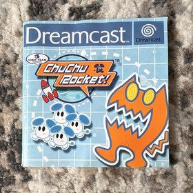 SEGA ChuChu Rocket! PAL Sega Dreamcast Puzzle Game w/ Manual