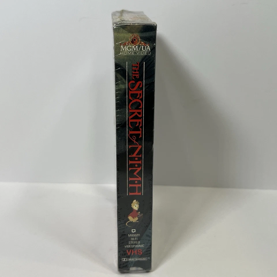 The Secret of NIMH VHS 1982 Don Bluth Animated Cartoon Movie Vintage Classic - Image 2 of 4