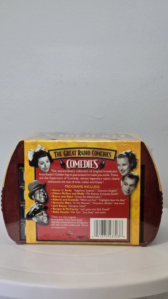 The Great Radio Comedies Four Cassette Collection Sealed Marx Benny Burns Allen - Image 3 of 4