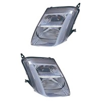 Halogen Scheinwerfer Set Links & Rechts Hauptscheinwerfer H4 FüR CitroëN C2
