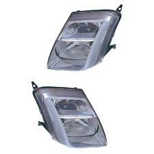 Halogen Scheinwerfer Set links & rechts Hauptscheinwerfer H4 für Citroën C2