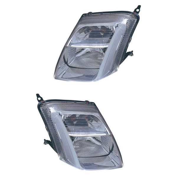 Halogen Scheinwerfer Set Links & Rechts Hauptscheinwerfer H4 FüR CitroëN C2-image