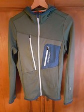 Ortovox Fleece Grid Merino Hoody Kapuzen Fleece Jacke, Men, Gr.M, forest green