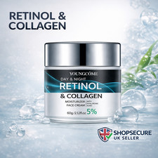 Advanced Retinol Collagen Face Cream with 5% Hyaluronic Acid – Anti-Aging & Anti