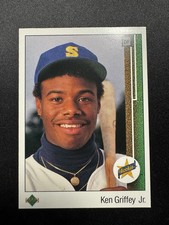 1989 Upper Deck Ken Griffey Jr #1 Rookie Baseball Card 4 Corners Flawless