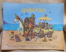 Widespread Panic Poster Marq Spusta Summer Tour Jackson Missoula Bend Oakland LA