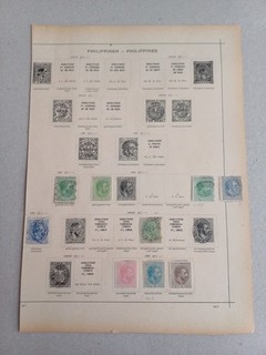 Briefmarken Philippinen alt Sammlungsauflösung
