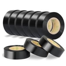 Electrical Tape Black UL Approved 9 Pack 0.7in X 33ft Industrial Grade Vinyl ...