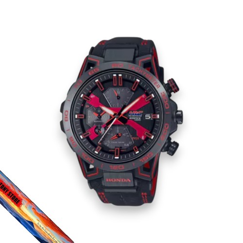 CASIO EDIFICE SOSPENSIONE EQB-2000HR-1AJR Racing Watch Suzuka Circuit 60th Honda - Picture 7 of 7