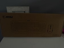 MSI GAMING COMBO SET KEYBOARD AND MOUSE S11-04US20T-LAX BLACK  NEW, IN BOX 
