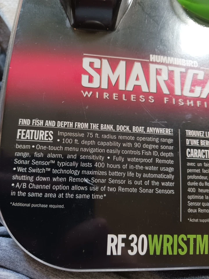 Hummingbird SmartCast RF30 Wireless Fish Finder with Float New/Sealed NOS - Image 3 of 4