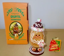 Vtg  KATHE WOHLFAHRT Gingerbread Man Duftl Smoker Rothenburg o.d. Tauber Germany