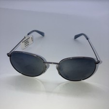 New NAUTICA NLS6006-080 Light Gun Frame Grey Mirror Lens Sunglasses 51-18-145