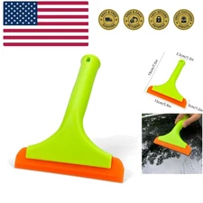Super Flexible Silicone Squeegee, Auto Water Blade, Water Wiper, Shower Squee...