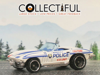 CHEVROLET CORVETTE - '65 CORVETTE - HOT WHEELS 1999 - POLICE
