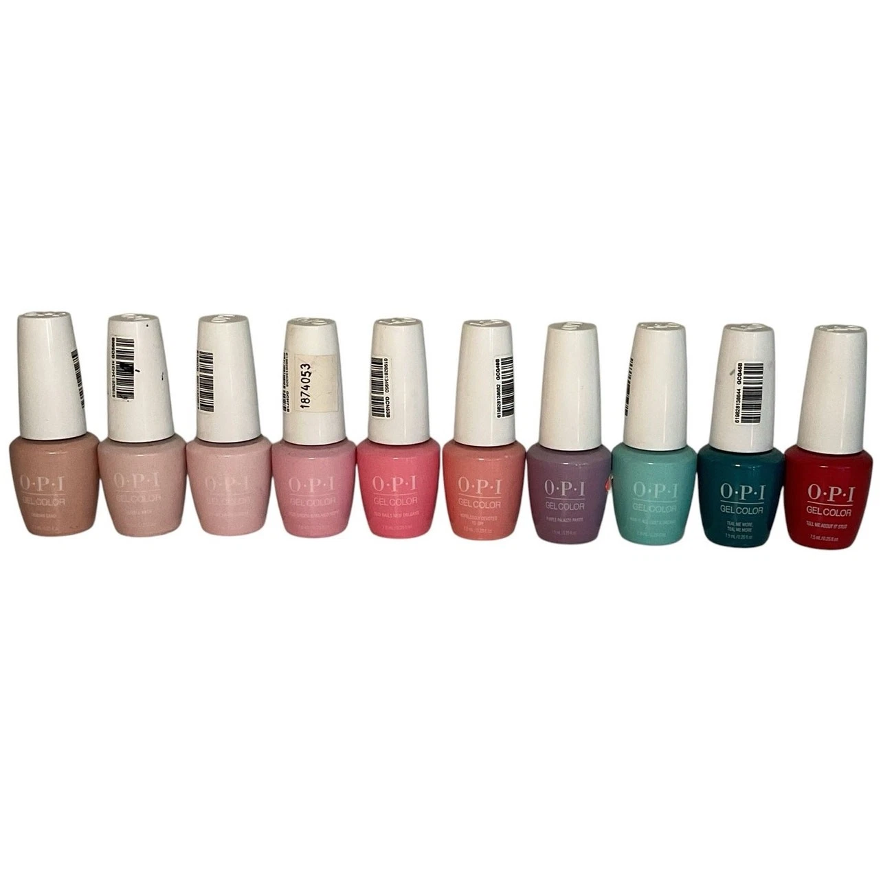 OPI Gel Polish Bundle 10 Bottles .25 ounches