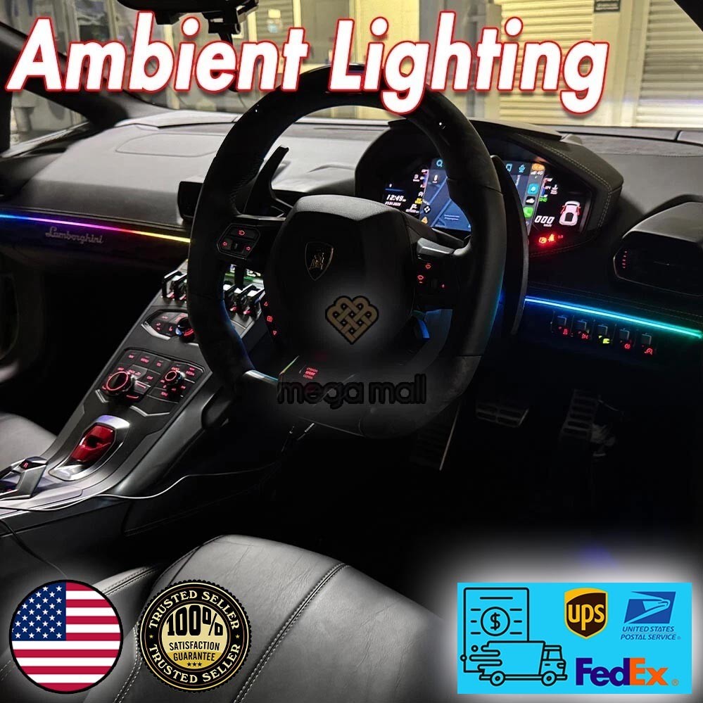 Ambient lighting for Lamborghini Huracan STO LP610 2014 - 2024