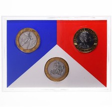 [#345667] Coin, France, Coffret triptyque 3 x 10 frs., 1989, MDP, FDC, 607/2000