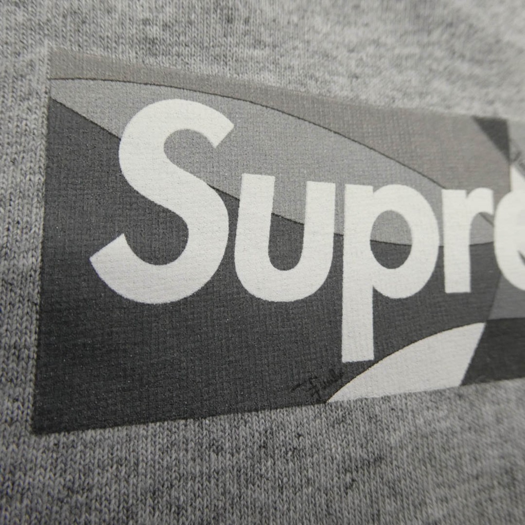Supreme 21SS Box Logo Tee T Shirt Gray M Used LIFE-0 thumbnail 5