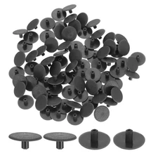 250Pcs 3x13mm Plastic Hole Plugs, Cabinet Round Screw Caps Cover, Dark Gray