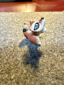 Vintage Hagen-Renaker Miniature RACCOON BABY Ceramic Figurine