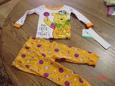 Infant Girls Winnie the Pooh Halloween Pajamas