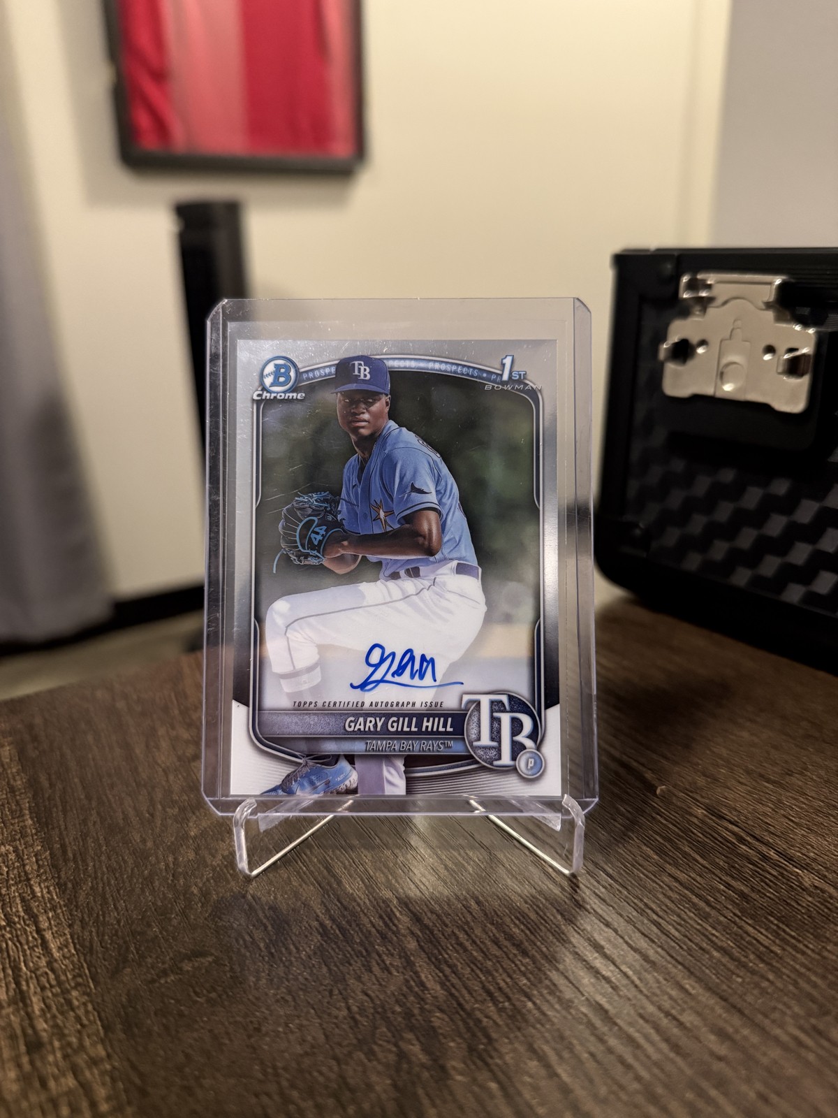 2025 Bowman - Chrome Prospect Autographs Gary Gill Hill #CPA-GG (AU, RC)