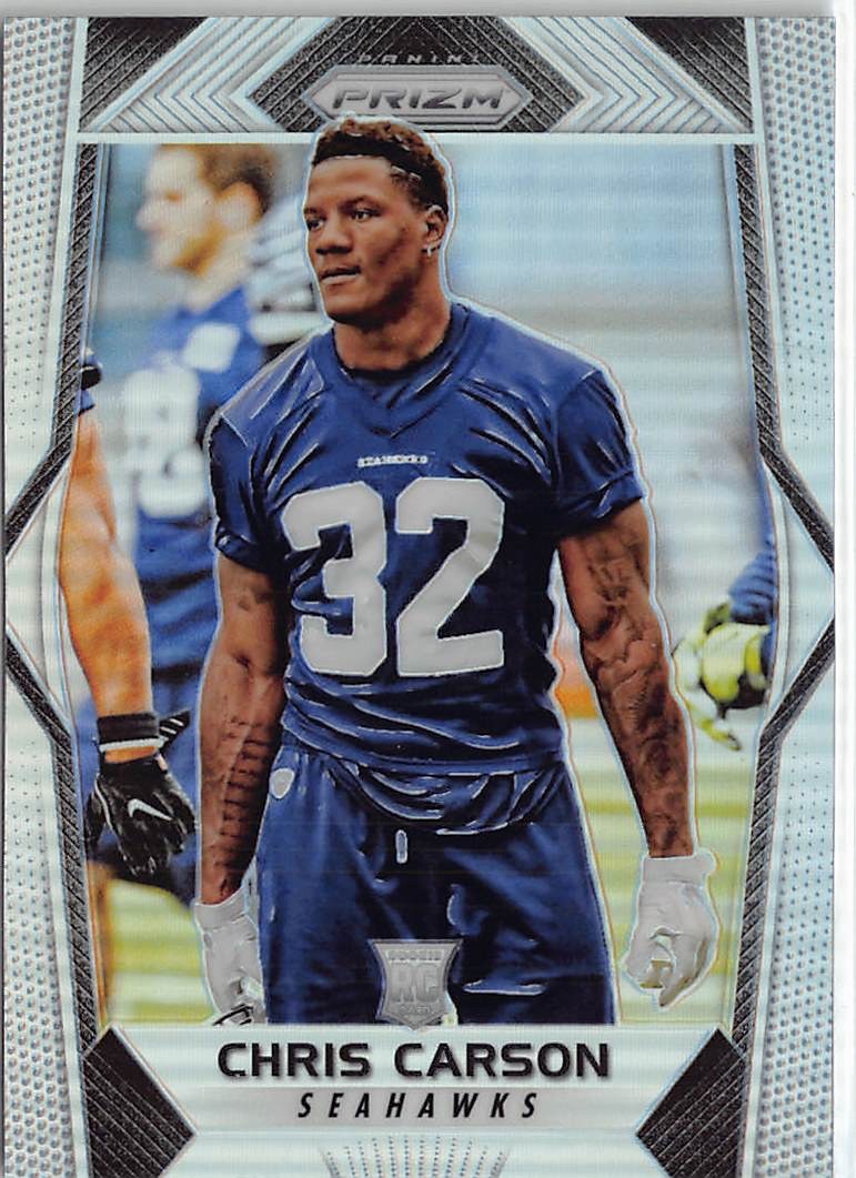 2017 Panini Prizm #212 Chris Carson Prizm