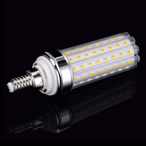 E12 20W Warm White 3000K LED Bulbs - 150W Equivalent, Non-Dimmable, 4 Pack fo... - Picture 3 of 7