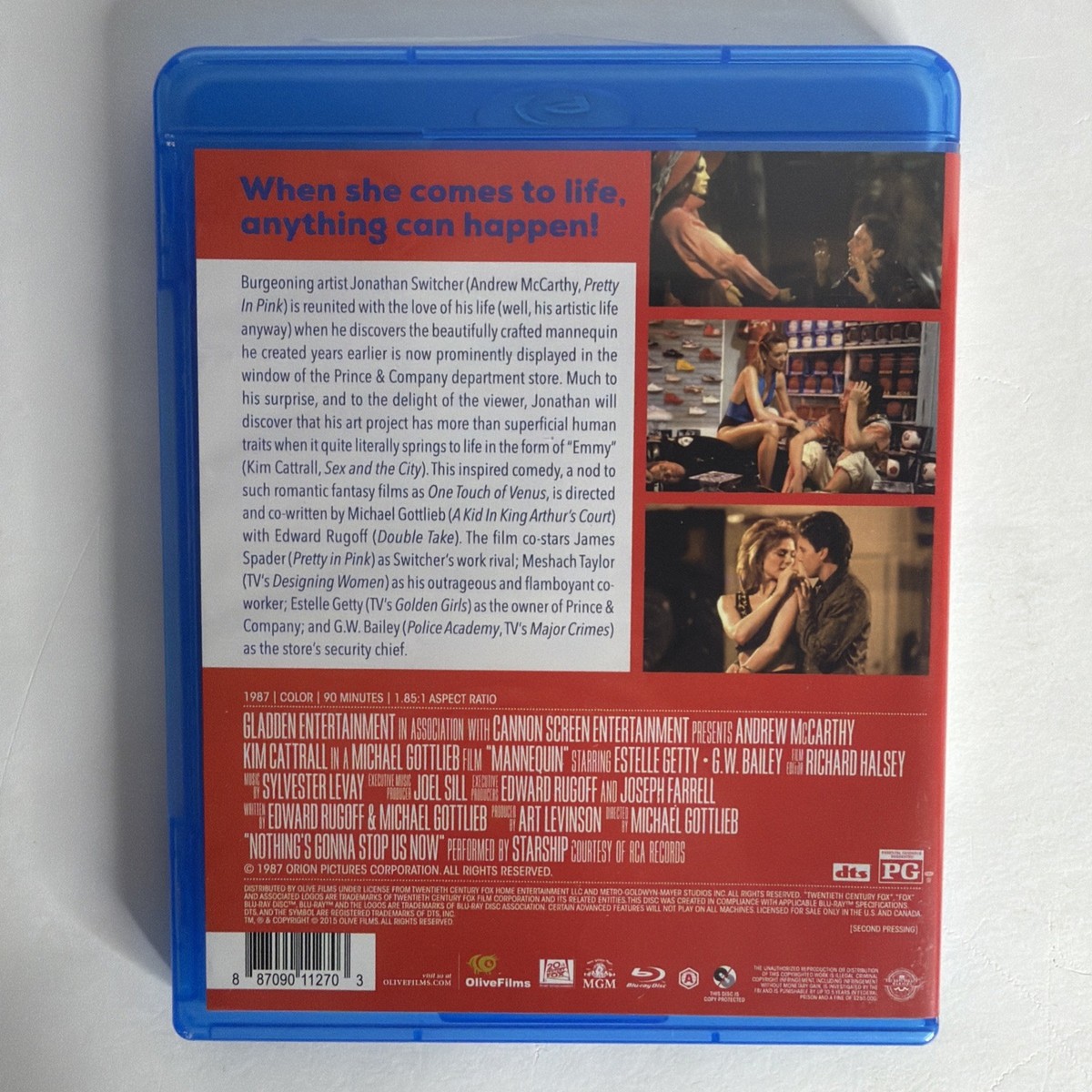 k*e様 【廃盤】マネキン('87米)　Blu-ray Mannequin (Blu-ray, 1987) for sale online | eBay